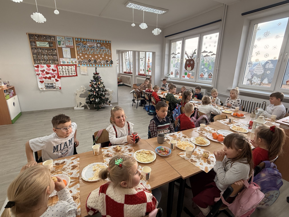 Wigilia w oddziale przedszkolnym