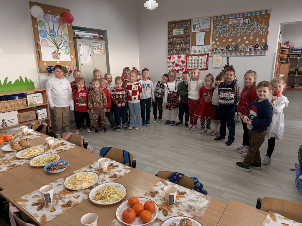Wigilia w oddziale przedszkolnym