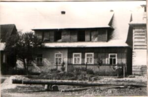 Sala lekcyjna „U Kaśki” (tam, gdzie jest otwarte okno), rok 1961
