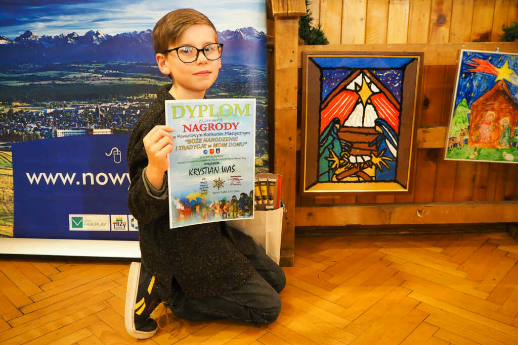 Nagroda Krystiana w Powiatowym Konkursie Plastycznym