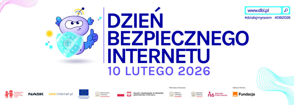 Oficjalne logo inicjatywy "Dzień Bezpiecznego Internetu"